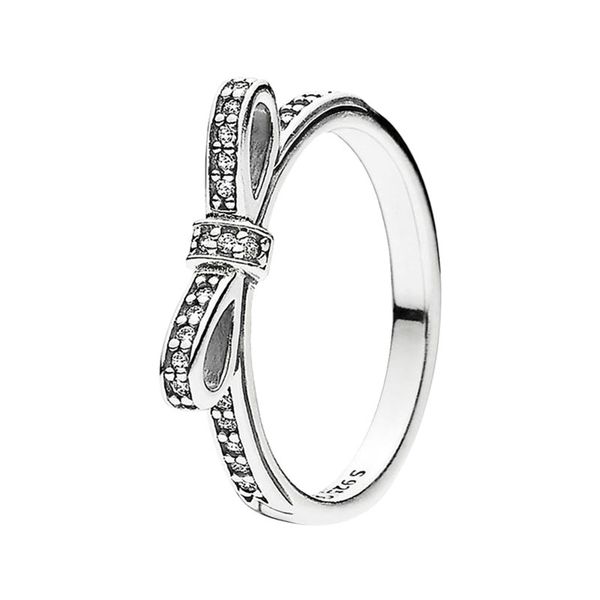 925 sterling silver classic bow ring rose gold women party jewelry for pandora cz diamond girlfriend gift rings with original box set, Slivery;golden
925 sterling silver classic bow ring rose gold women party jewelry for pandora cz diamond girlfriend gift rings with original box set, Slivery;golden
