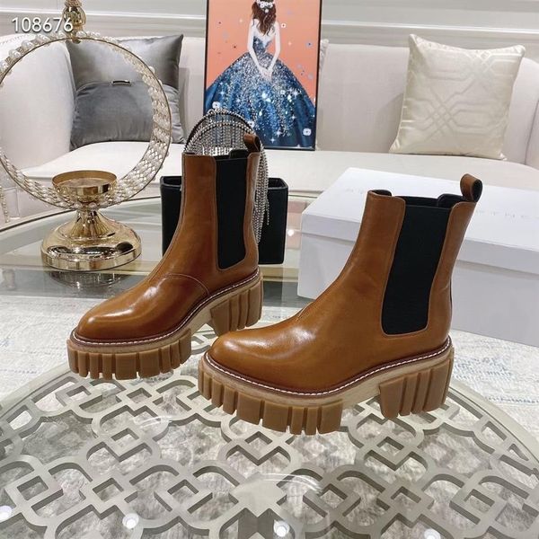 stella mccartney ankle boots women fashion genuine leather shoes slip-on elastic243f, Black
stella mccartney ankle boots women fashion genuine leather shoes slip-on elastic243f, Black