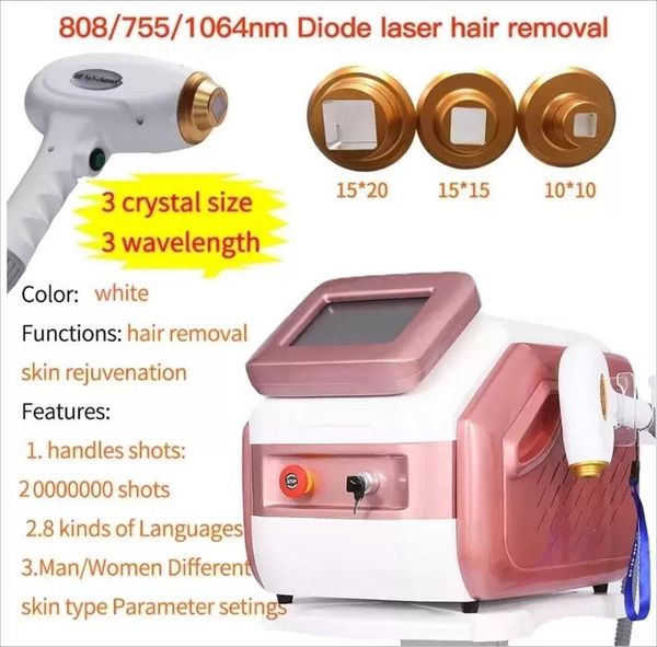 3 wavelength diode laser hair removal machine 755nm 808nm 1064nm laser equipm, Black
3 wavelength diode laser hair removal machine 755nm 808nm 1064nm laser equipm, Black