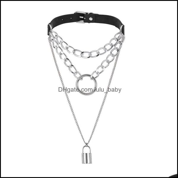 chokers egirl choker collar lock gothic necklace punk goth jewelry harajuku style black chocker emo grunge aesthetic accessories drop dh6wc, Golden;silver
chokers egirl choker collar lock gothic necklace punk goth jewelry harajuku style black chocker emo grunge aesthetic accessories drop dh6wc, Golden;silver
