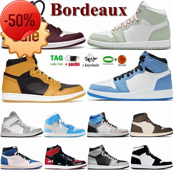 boots shoes jumpman 1 basketball shoes high og bordeaux patent royal university blue smoke grey dark mocha men women sports sneakers athleti, Black
boots shoes jumpman 1 basketball shoes high og bordeaux patent royal university blue smoke grey dark mocha men women sports sneakers athleti, Black