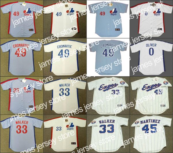 college baseball wears montreal expos 37 bill lee 32 dennis martinez 33 larry walker 45 pedro martinez 0 al oliver 4 chris speier baseball j, Black 
college baseball wears montreal expos 37 bill lee 32 dennis martinez 33 larry walker 45 pedro martinez 0 al oliver 4 chris speier baseball j, Black