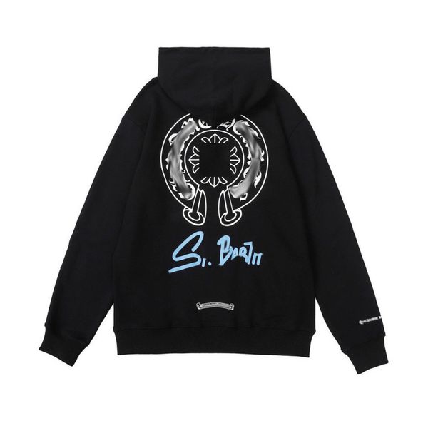 men's luxury classic sweatshirts ch fashion hoodies men woman designer horseshoe sanskrit cross pullover hooded zipper sweater loose ja, Black
men's luxury classic sweatshirts ch fashion hoodies men woman designer horseshoe sanskrit cross pullover hooded zipper sweater loose ja, Black