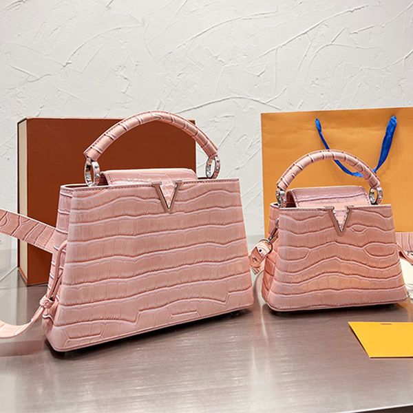 crossbody bag tote bag women handbag purse shoulder purses alligator letter hasp hardware genuine leather plain thread large capacity pocket
crossbody bag tote bag women handbag purse shoulder purses alligator letter hasp hardware genuine leather plain thread large capacity pocket