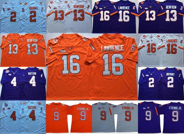 men jersey clemson tigers footbal 16 trevor lawrence 2 kelly bryant 4 deshaun watson 13 hunter renfrow stitched mens jerseys, Black
men jersey clemson tigers footbal 16 trevor lawrence 2 kelly bryant 4 deshaun watson 13 hunter renfrow stitched mens jerseys, Black