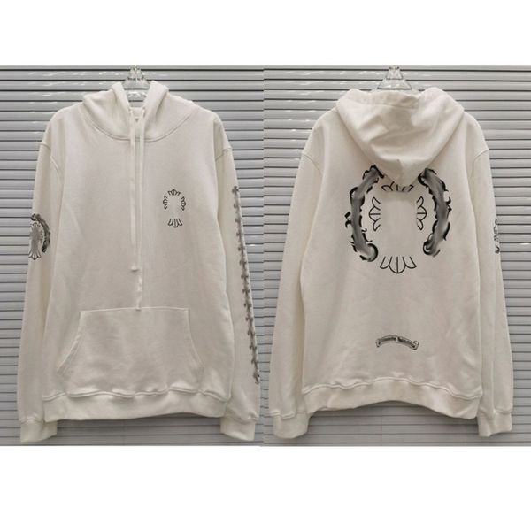 fashion luxury men's sweatshirts classic brand ch zipper hoodies women men loose pullover hooded designer horseshoe hoodie sweater jack, Black
fashion luxury men's sweatshirts classic brand ch zipper hoodies women men loose pullover hooded designer horseshoe hoodie sweater jack, Black