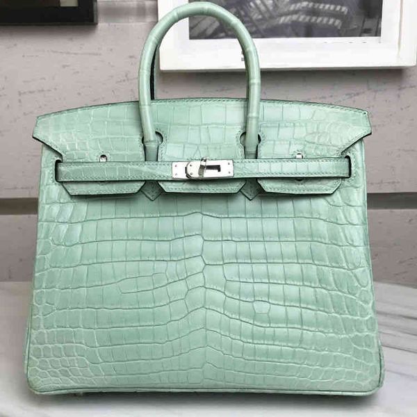 bags womens herme designer shoulder classic hermee crocodile nile crocodile platinum 25cm mint green ladys leather kellies tote
bags womens herme designer shoulder classic hermee crocodile nile crocodile platinum 25cm mint green ladys leather kellies tote