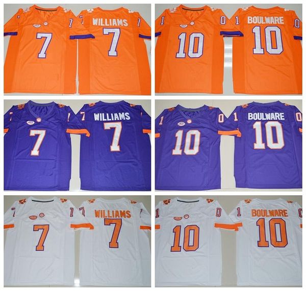 ncaa clemson tigers #10 ben boulware college football jersey embroidery stitched shirt men 7 mike williams jerseys unifo, Black
ncaa clemson tigers #10 ben boulware college football jersey embroidery stitched shirt men 7 mike williams jerseys unifo, Black