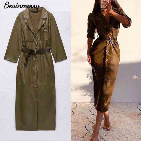 casual dresses women 2021 winter faux leather fleece midi dress female solid three quarter sleeve shirt dress lady chic dress with lace up t, Black;gray
casual dresses women 2021 winter faux leather fleece midi dress female solid three quarter sleeve shirt dress lady chic dress with lace up t, Black;gray