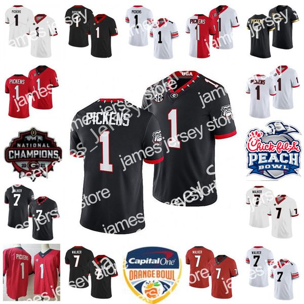american college football wear 1 george pickens jersey 7 quay walker jersey georgia bulldogs jerseys royal 2022 football conference champion, Black
american college football wear 1 george pickens jersey 7 quay walker jersey georgia bulldogs jerseys royal 2022 football conference champion, Black