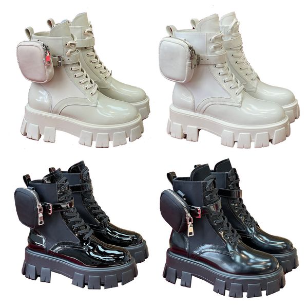 monolith leather nylon fabric boots designer luxury women winter platform martin boot mixed soul enamel metal leather polyester, Black
monolith leather nylon fabric boots designer luxury women winter platform martin boot mixed soul enamel metal leather polyester, Black