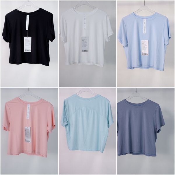 ll-808dx women yoga outfits summer shirts girls running sport short sleeve t-shirts ladies casual sportswear gym exercise fitness wear
ll-808dx women yoga outfits summer shirts girls running sport short sleeve t-shirts ladies casual sportswear gym exercise fitness wear