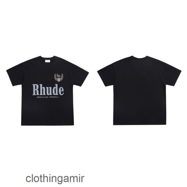 prix tee american shirt rhude fashion grand high street oversize loose men's and women's cotton short sleeve t-shirt, White;black
prix tee american shirt rhude fashion grand high street oversize loose men's and women's cotton short sleeve t-shirt, White;black