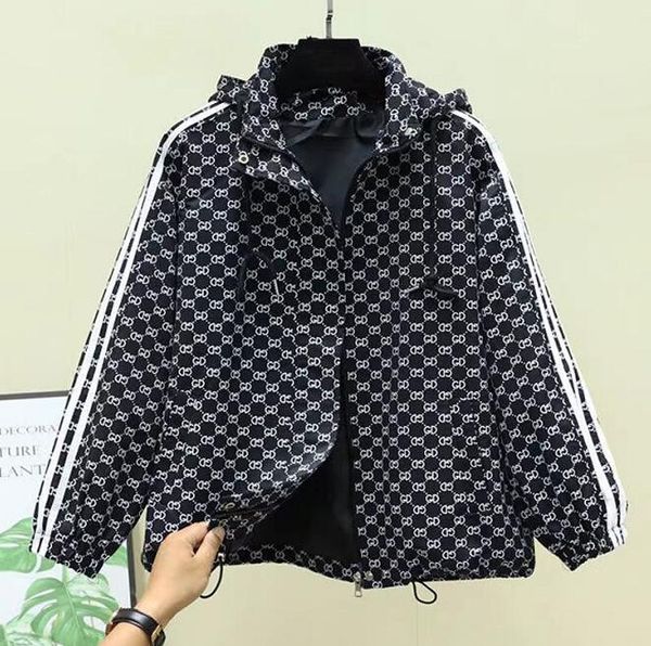 women's jackets long sleeve zipper pockets casual sport luxury ggity letter coat windbreaker running coats, Black;brown
women's jackets long sleeve zipper pockets casual sport luxury ggity letter coat windbreaker running coats, Black;brown