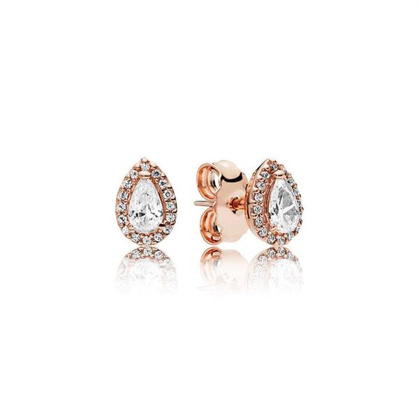 18k rose gold plated shining tear drop stud earring logo original box for pandora 925 sterling silver teardrop earrings women wedd2279, Golden;silver
18k rose gold plated shining tear drop stud earring logo original box for pandora 925 sterling silver teardrop earrings women wedd2279, Golden;silver