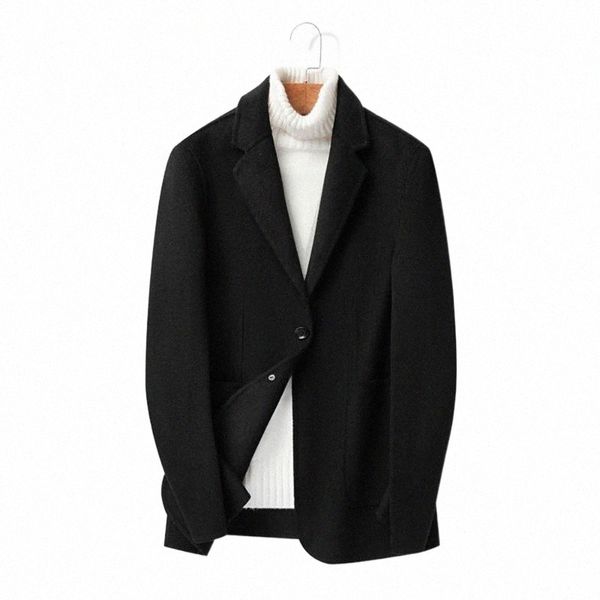 men's wool & blends men's wool & blends justar double-sided ni coat short cashmere thickened korean fashion thousand bird jacket p, Black
men's wool & blends men's wool & blends justar double-sided ni coat short cashmere thickened korean fashion thousand bird jacket p, Black