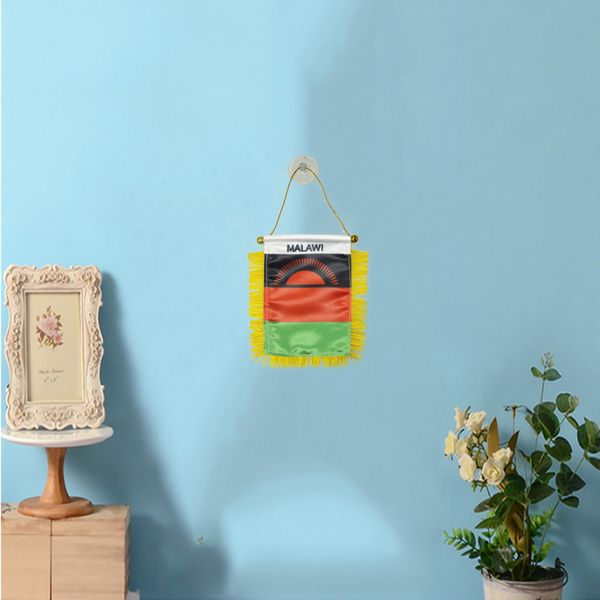 malawi window hanging flag 10x15 cm double sided mini hanging flags with suction cup for home office door decor
malawi window hanging flag 10x15 cm double sided mini hanging flags with suction cup for home office door decor