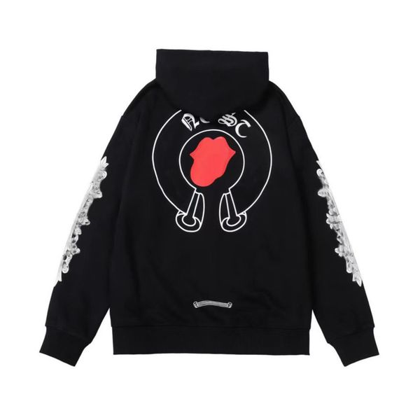 fashion luxury men's sweatshirts classic brand ch zipper hoodies women men loose pullover hooded designer horseshoe hoodie sweater jack, Black
fashion luxury men's sweatshirts classic brand ch zipper hoodies women men loose pullover hooded designer horseshoe hoodie sweater jack, Black