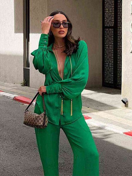 women's tracksuits cage sleeve shirt elasticated high waist trousers two-piece set solid color loose single breasted fashion casual sui, Gray
women's tracksuits cage sleeve shirt elasticated high waist trousers two-piece set solid color loose single breasted fashion casual sui, Gray