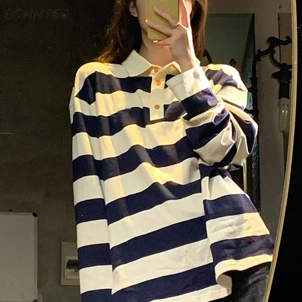women s t shirt t shirts women autumn panelled design korean style preppy look simple striped leisure long sleeve baggy all match prevalent, White
women s t shirt t shirts women autumn panelled design korean style preppy look simple striped leisure long sleeve baggy all match prevalent, White