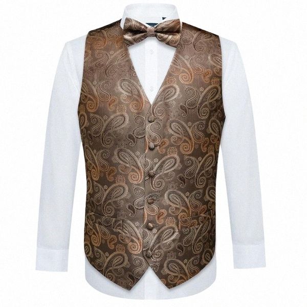 men's vests men's vests hi-tie formal silk paisley brown mens suit vest slim fit sleeveless waistcoat male luxury post office wedd, Black;white
men's vests men's vests hi-tie formal silk paisley brown mens suit vest slim fit sleeveless waistcoat male luxury post office wedd, Black;white