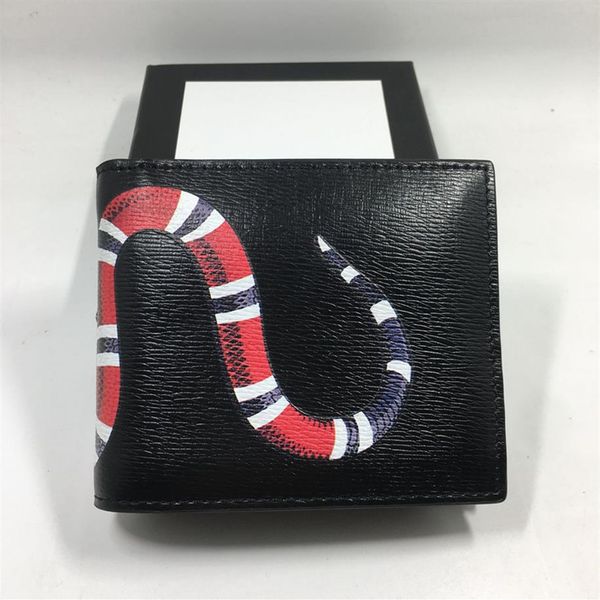 2020 black leather men's short wallet cowhide leather credit card wallet fashion graphic snake witness wallet monster card ho281q, Red;black
2020 black leather men's short wallet cowhide leather credit card wallet fashion graphic snake witness wallet monster card ho281q, Red;black