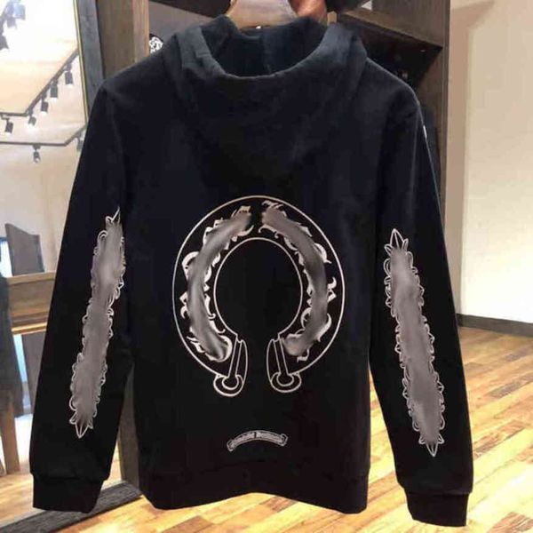 luxury men's classic sweatshirts brand ch designer hoodie fashion men women horseshoe loose zipper jacket pullover hooded coat sweater, Black
luxury men's classic sweatshirts brand ch designer hoodie fashion men women horseshoe loose zipper jacket pullover hooded coat sweater, Black