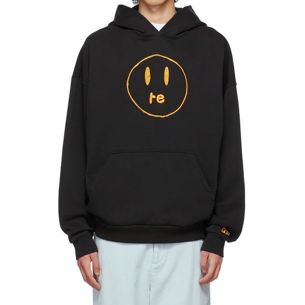 22fw usa smile face mascot embroidery hoodie autumn winter fashion men women hooded skateboard pullover sweatshirt, Black;brown
22fw usa smile face mascot embroidery hoodie autumn winter fashion men women hooded skateboard pullover sweatshirt, Black;brown