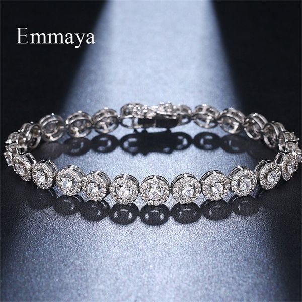 bangle emmaya season arrival jewelry three colors choice roundshape cubic zircon exquisite bracelet for female in party 220831, Black
bangle emmaya season arrival jewelry three colors choice roundshape cubic zircon exquisite bracelet for female in party 220831, Black