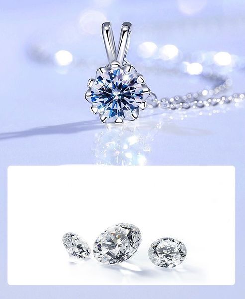 luxury designer necklace fashion pendant necklaces jewelry gift girl women wedding no discoloration diamond moissanite a karat irresistible, Silver
luxury designer necklace fashion pendant necklaces jewelry gift girl women wedding no discoloration diamond moissanite a karat irresistible, Silver