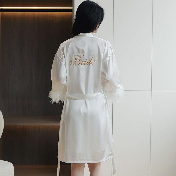 bride bridesmaid womens sleepwear wedding robe white kimono bathrobe gown style, Black;red
bride bridesmaid womens sleepwear wedding robe white kimono bathrobe gown style, Black;red
