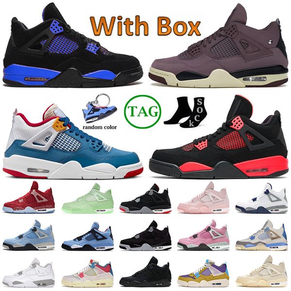 with box j4 jumpman basketball shoes mens womens violet ore 4s iv retro pink military black cat messy room cavs nik bred sports sneakers tra
with box j4 jumpman basketball shoes mens womens violet ore 4s iv retro pink military black cat messy room cavs nik bred sports sneakers tra