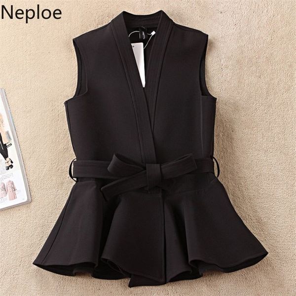 women's vests neploe ruffles tank women korean v neck sleeveless office lady camis spring solid lace up slim fit female vest 1b502 220, Black;white
women's vests neploe ruffles tank women korean v neck sleeveless office lady camis spring solid lace up slim fit female vest 1b502 220, Black;white