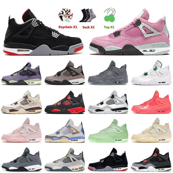 jorda 4 4s iv mens basketball shoes university pink high bred jumpman taupe haze red thunder seafoam canvas military black infrared sneakers
jorda 4 4s iv mens basketball shoes university pink high bred jumpman taupe haze red thunder seafoam canvas military black infrared sneakers