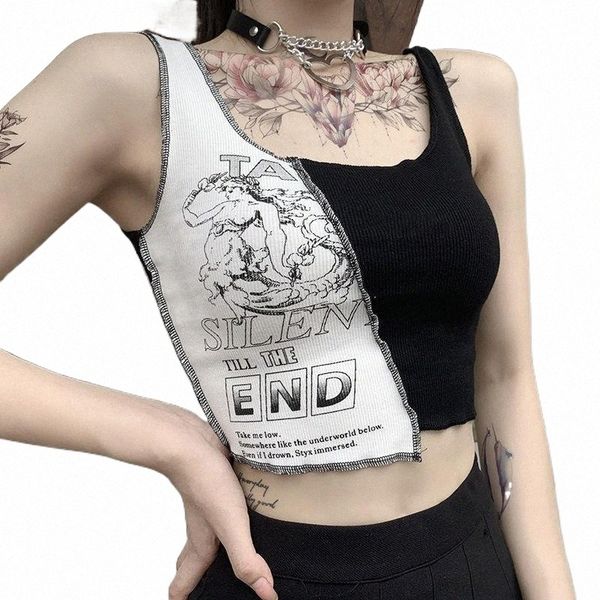 women's tanks & camis women's tanks & camis y2k patchwork gothic tank cotton print casual for women street style sleeveless splic, White
women's tanks & camis women's tanks & camis y2k patchwork gothic tank cotton print casual for women street style sleeveless splic, White