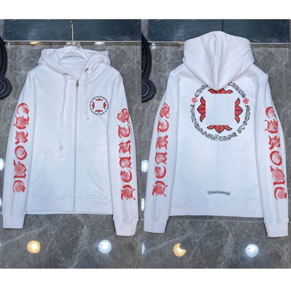 fashion luxury men's sweatshirts classic brand ch zipper hoodies women men loose pullover hooded designer horseshoe hoodie sweater jack, Black
fashion luxury men's sweatshirts classic brand ch zipper hoodies women men loose pullover hooded designer horseshoe hoodie sweater jack, Black