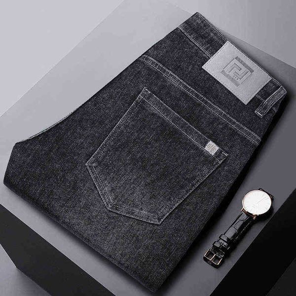 black men's grey jeans men's slim fit small straight tube long pants autumn elastic casual korean version trend, Blue
black men's grey jeans men's slim fit small straight tube long pants autumn elastic casual korean version trend, Blue