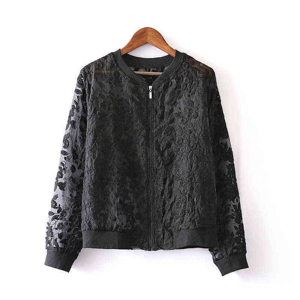 women's jackets lace embroidery bomber jacket spring summer black white short coat women new loose thin baseball biker jackets outerwea, Black;brown
women's jackets lace embroidery bomber jacket spring summer black white short coat women new loose thin baseball biker jackets outerwea, Black;brown