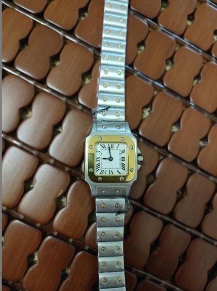 quartz watch for woman fashion dress lady watches gold silver color band stainless steel wristwatch, Slivery;brown
quartz watch for woman fashion dress lady watches gold silver color band stainless steel wristwatch, Slivery;brown