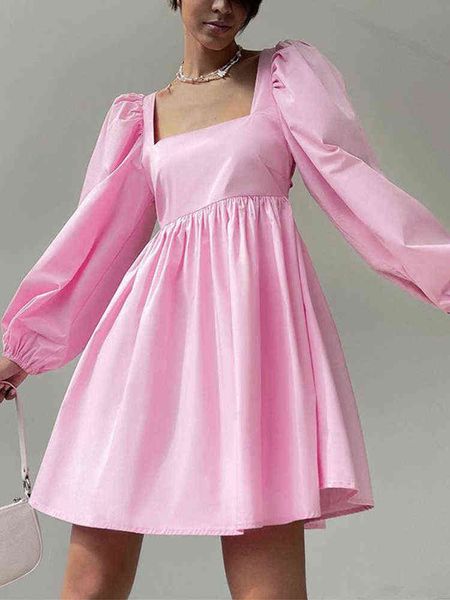 casual dresses women open back square collar chic dress casual female lantern sleeve solid short dresses purple back lace-up spring dress t2, Black;gray
casual dresses women open back square collar chic dress casual female lantern sleeve solid short dresses purple back lace-up spring dress t2, Black;gray