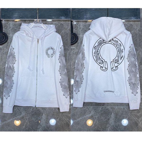 men's luxury fashion sweatshirts classic ch zipper hoodies women men loose pullover hooded designer horseshoe sanskrit hoodie sweater j, Black
men's luxury fashion sweatshirts classic ch zipper hoodies women men loose pullover hooded designer horseshoe sanskrit hoodie sweater j, Black