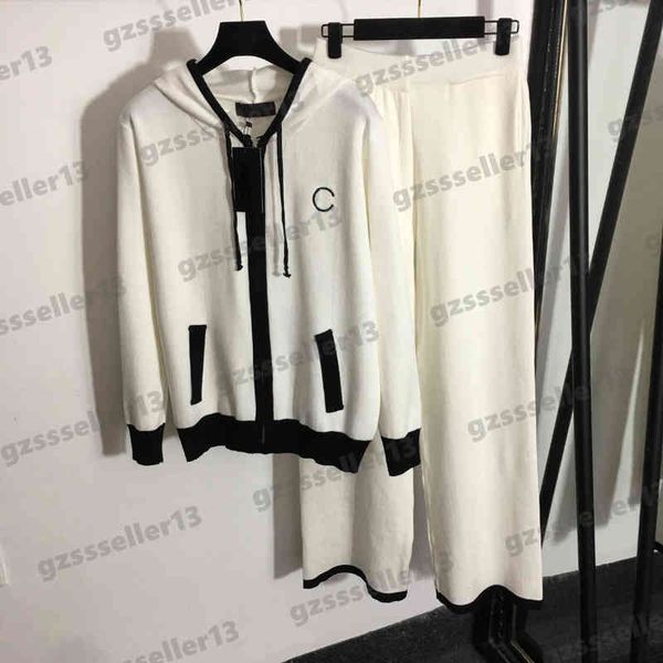women outfit knitted designer tracksuits jogging suit fashion graphic logo embroidery hooded cardigan jacket and high waist pants 2 piece se, Gray
women outfit knitted designer tracksuits jogging suit fashion graphic logo embroidery hooded cardigan jacket and high waist pants 2 piece se, Gray