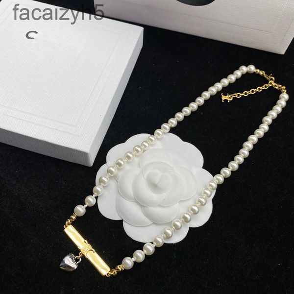 strands strings designer celi family saijia love arc de triomphe pearl necklace women's light luxury temperament high sense pearl penda, Black
strands strings designer celi family saijia love arc de triomphe pearl necklace women's light luxury temperament high sense pearl penda, Black