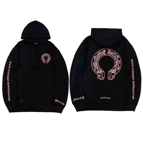 classic men's luxury sweatshirts ch designer hoodie fashion men women horseshoe sanskrit loose zipper jacket pullover hooded coat swea, Black
classic men's luxury sweatshirts ch designer hoodie fashion men women horseshoe sanskrit loose zipper jacket pullover hooded coat swea, Black