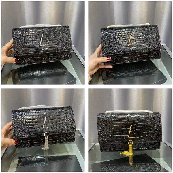 luxurys designers loulou bags female crocodile skin envelope tassel handbags woc chain bag women clutch classic shoulder bags
luxurys designers loulou bags female crocodile skin envelope tassel handbags woc chain bag women clutch classic shoulder bags