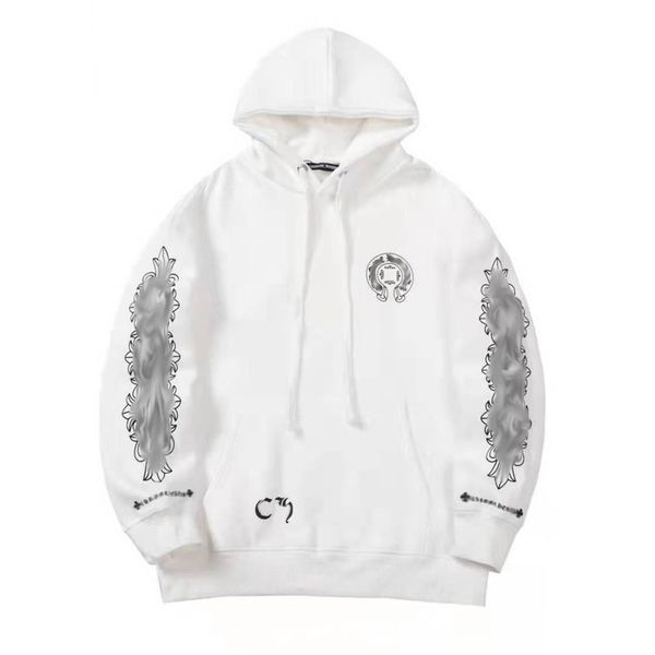 classic luxury men's sweatshirts ch designer hoodie fashion men women horseshoe sanskrit loose zipper jacket pullover hooded coat swea, Black
classic luxury men's sweatshirts ch designer hoodie fashion men women horseshoe sanskrit loose zipper jacket pullover hooded coat swea, Black