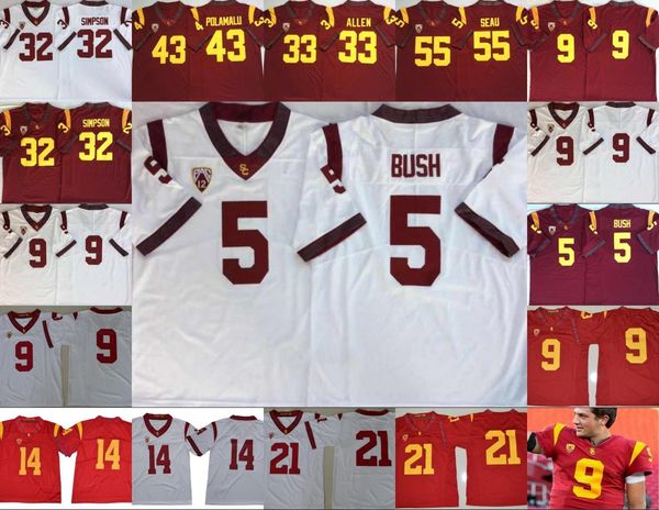 usc trojans vintage stitched mens jersey reggie bush 32 oj simpson 14 sam darnold 9 kedon slovis 43 troy polamalu 55 jun, Black
usc trojans vintage stitched mens jersey reggie bush 32 oj simpson 14 sam darnold 9 kedon slovis 43 troy polamalu 55 jun, Black
