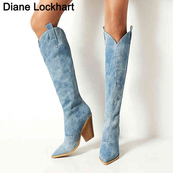 boots blue white faux leather women knee high pointed toe long chunky block heel western cowboy 220901, Black
boots blue white faux leather women knee high pointed toe long chunky block heel western cowboy 220901, Black