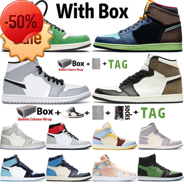 boots 2022 with box jumpman 1 1s mens basketball shoes lucky green tokyo bio hack dark mocha unc chicago obsidian sneakers trainers size 13, Black
boots 2022 with box jumpman 1 1s mens basketball shoes lucky green tokyo bio hack dark mocha unc chicago obsidian sneakers trainers size 13, Black