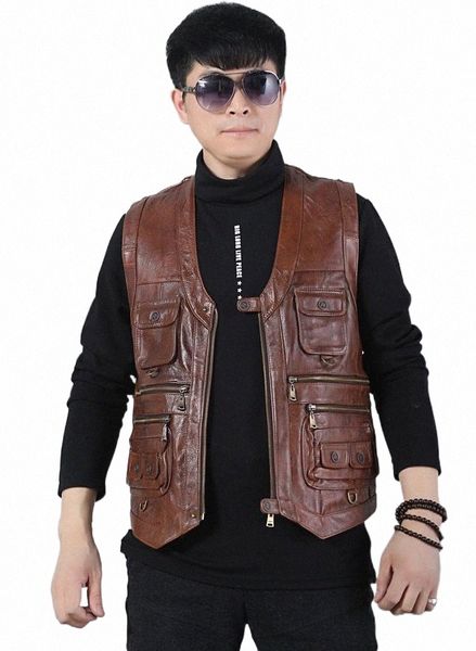 men's vests men's vests real motorcycle biker multiple pockets cow genuine leather vest men waistcoat sleeveless jacket tank u3d9#, Black;white
men's vests men's vests real motorcycle biker multiple pockets cow genuine leather vest men waistcoat sleeveless jacket tank u3d9#, Black;white